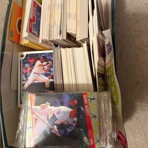 Bundles of Baseball Trading Card Collection
